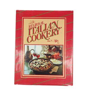 Regional Italian Cookery Vintage Hardcover Cookbook By Marshall Cavendish 1986